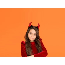 Opaska diabeł diabełek rogi halloween karnawał