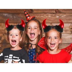 Opaska diabeł diabełek rogi halloween karnawał