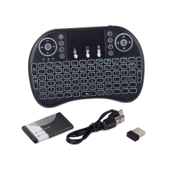 Klawiatura bezprzewodowa mini podświewtlana tv led