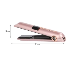 Prostownica do włosów ceramiczna lcd 2w1 regulacja temperatury power bank
