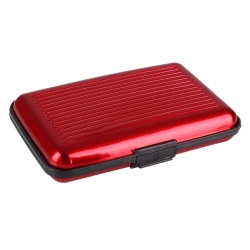 Etui na karty dokumenty aluminiowe portfel wallet