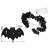Lampki nietoperz 10 led wiszące halloween 200cm świecąca dekoracja ozdoba