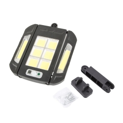 Lampa solarna led czujnik ruchu zmierzchu pilot