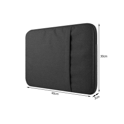 Uniwersalne etui na laptopa pokrowiec case torba do pracy na komputer 15,6