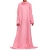 Koc z rękawami snuggie polarowy do czytania różowy