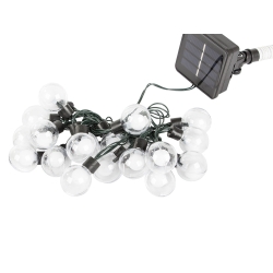 Girlanda ogrodowa solarna lampki 20 led ciepłe