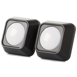 Lampka bezprzewodowa lampa nocna lampki rgb led pilot na baterie 2 sztuki