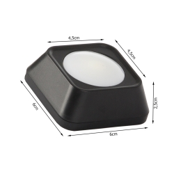 Lampka bezprzewodowa lampa nocna lampki rgb led pilot na baterie 2 sztuki