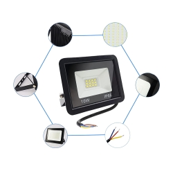 Naświetlacz halogen reflektor led 10w 6000k zewnętrzny wodoodporny ip66