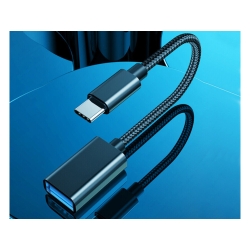 Adapter przejściówka usb-c do usb-a 3.0 otg solidny do telefonu solidna