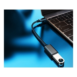 Adapter przejściówka usb-c do usb-a 3.0 otg solidny do telefonu solidna