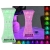Lampka kryształ nocna stołowa led rgb usb pilot
