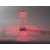 Lampka kryształ nocna stołowa led rgb usb pilot