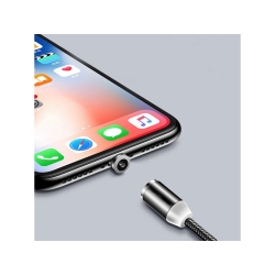 Kabel magnetyczny przwód do ładowania 3w1 micro typ-c usb lightning 1m