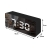Zegar budzik termometr lustro led alarm data 4w1