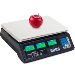 Waga sklepowa elektroniczna kalkulacyjna 40kg pl