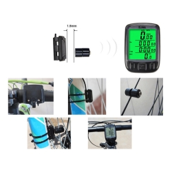 Licznik rowerowy wodoodporny lcd prędkościomierz