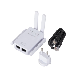 Mocny wzmacniacz sygnału wifi repeater 300mb/s wps