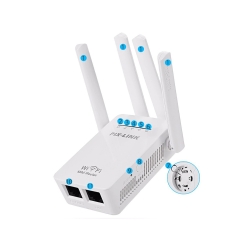 Mocny wzmacniacz sygnału wifi repeater 300mb/s wps