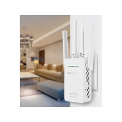 Mocny wzmacniacz sygnału wifi repeater 300mb/s wps