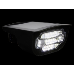 Lampa ogrodowa solarna wbijana lampka led kolory