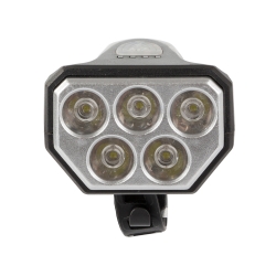 Lampka rowerowa przednia dioda 5 led usb na rower