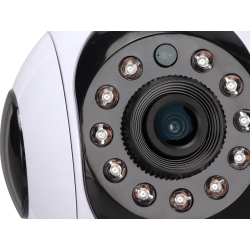 Kamera ip wifi niania elektroniczna obrotowa audio wewnętrzny czujnik ruchu