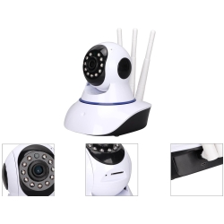 Kamera ip wifi niania elektroniczna obrotowa audio wewnętrzny czujnik ruchu