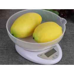 Waga kuchenna elektroniczna cyfrowa z misą miska 5kg lcd dokładna miarka