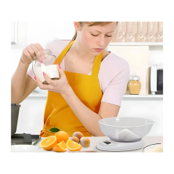 Waga kuchenna elektroniczna cyfrowa z misą miska 5kg lcd dokładna miarka