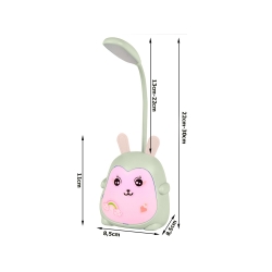Lampka nocna dla dzieci biurkowa led rgb usb do nauki czytania 3 tryby