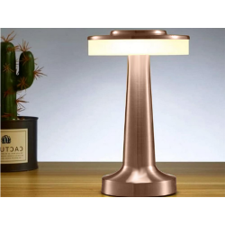 Lampka nocna stołowa dotykowa lampa 3 stopniowa do sypialni bezprzewodowa