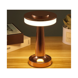 Lampka nocna stołowa dotykowa lampa 3 stopniowa do sypialni bezprzewodowa
