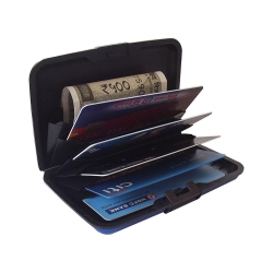 Etui na karty dokumenty aluminiowe portfel wallet