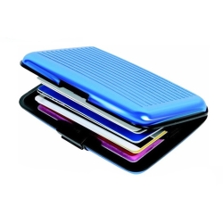 Etui na karty dokumenty aluminiowe portfel wallet