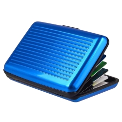 Etui na karty dokumenty aluminiowe portfel wallet
