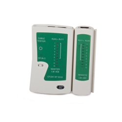 Tester do kabli sieciowych sieciowy rj45 rj11 etui