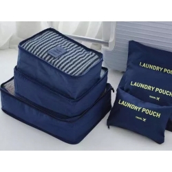 Organizery podróżne do walizki siatki na pranie x6