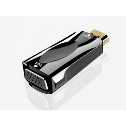 Konwerter adapter z hdmi na vga d-sub audio dźwięk mini jack