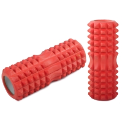 Roller do masażu pleców nóg wałek crossfit masażer joga fit z wypustkami