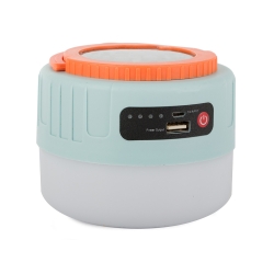 Lampka solarna turystyczna na biwak usb led pilot