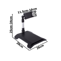 Podstawka stojak pod telefon na tablet uchwyt teleskopowy 2w1