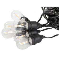 Girlanda ogrodowa łańcuch świetlny 10 led e27 10m