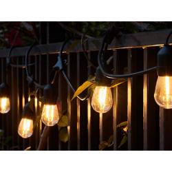 Girlanda ogrodowa łańcuch świetlny 10 led e27 10m