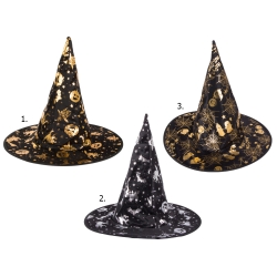 Kapelusz czarownicy halloween wieźmy czarodziej