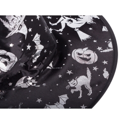 Kapelusz czarownicy halloween wieźmy czarodziej