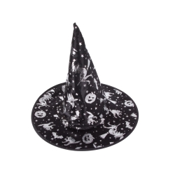 Kapelusz czarownicy halloween wieźmy czarodziej
