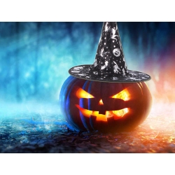 Kapelusz czarownicy halloween wieźmy czarodziej
