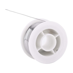 Cyna do lutowania do elektroniki z topnikiem 80g 1mm lutownicza rolka