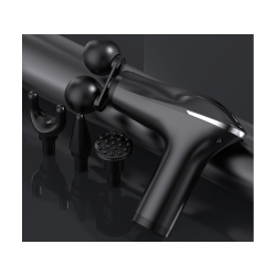 Pistolet do masażu pleców ciała nóg masażer mocny massage gun 4 końcówki